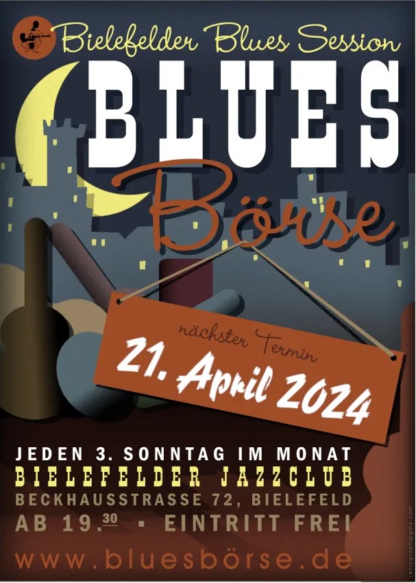Blues-Session Bielefeld April 2024